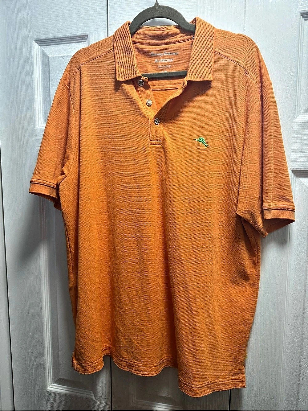 Tommy Bahama IslandZone Emfielder Polo Orange Large